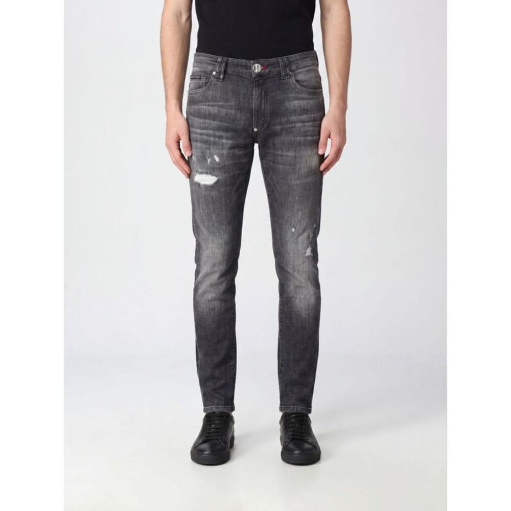 Philipp Plein Jeans Men Grey